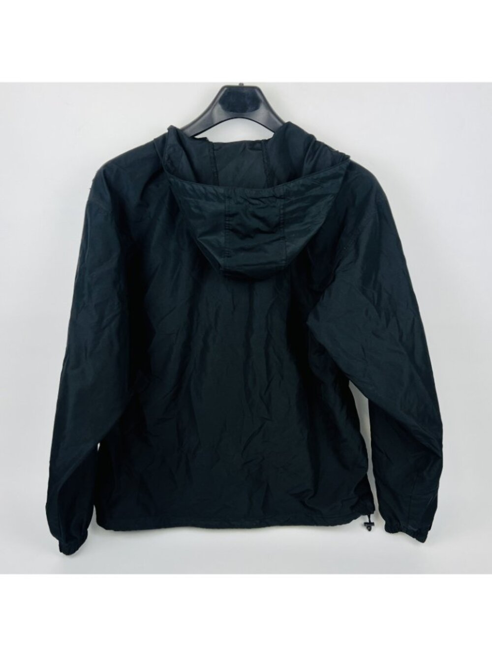 Champion Windbreaker Women’s Medium 1/4 Zip Pullover Hooded Jacket - Picture 4 of 4